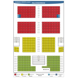 OFFERTA CARNET 4 INGRESSI FINALE DAL VIVO 2025 - posti liberi file da 1 a 14